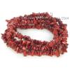 KBKR06088 Red Jasper Chips Gemstone Beads Strand