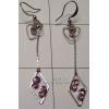 KEKQ08011 Beautifully Crafted Cut Stone Hanging Earring