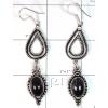 KELL09B01 Amethyst German Silver Earring