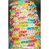 KKKT06027 4 multi colour metal bangles with Lac Work