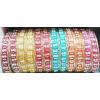 KKKT06028 6 pairs of Metallic bangles with Lac work