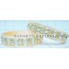 KKLK03041 A pair of acrylic broad bangles