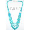 KNKR06027 Glass Beads Imitation Jewelry Necklace