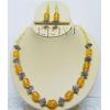 KNKR08002 Wholesale Glass Beads Necklace Set