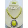 KNKR08006 Ethnic Indian Fashion Jewelry Necklace Set