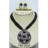 KNKR08007 Artificial Beaded Jewelry Necklace Set