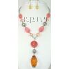 KNKR08024 Exotic Fashion Beaded Necklace