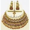 KNKS01003 Ethnic Look Designer Necklace Set