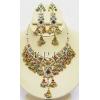 KNKS01011 Exclusive Victorian Jewelry Necklace Set With Tikka