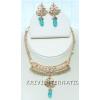 KNKT06012 Bollywood Style Necklace Earring Set