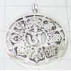 KPKS03057 Round Shape Imitation Jewelry Pendant