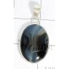 KPLL09050 Stunning White Metal Onyx Pendant