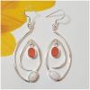 SAELS01005 Australian Opal Earrings 925 Sterling Silver