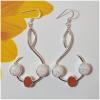 SAELS01012 Australian Opal Earrings 925 Sterling Silver