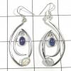 SAELS01020 Australian Opal Earrings 925 Sterling Silver