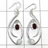 SAELS01023 Australian Opal Earrings 925 Sterling Silver