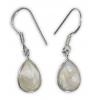 SAELS01052 Rainbow Moonstone Earrings 925 Sterling Silver