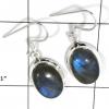 SAELS04054 Labradorite Earrings 925 Sterling Silver