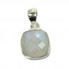 SAPLS01060 Rainbow Moonstone Pendant 925 Sterling Silver