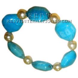 KBKR06036 Luxirious Glass Beads Bracelet