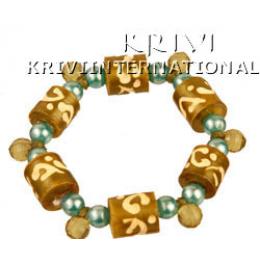 KBKR06053 Wholesale Fashion Jewelry Wooden Bracelet