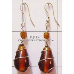 KEKQ11010 Beautifully Handcrafted Hanging Earring