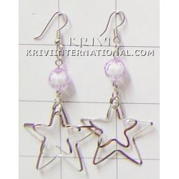 KEKR07001 Unique Fashion Jewelry Star Design Earring