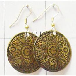 KEKS01009 Antique Metal Earring