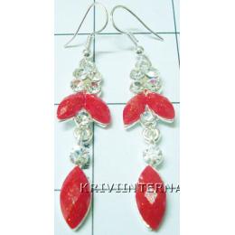 KELK05037 Attractive Fashion Look Costume Jewelry Earring