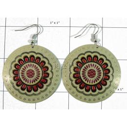 KELL09016 Latest Fashion Jewelry Disc Earring