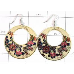 KELL09017 High Quality Designer Disc Earring