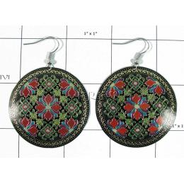 KELL09020 Impressive Imitation Jewelry Disc Earring