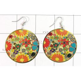 KELL09023 Excellent Costume Jewelry Disc Earring