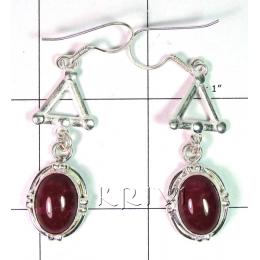 KELL09B02 Amazing Ruby Gemstone Earring