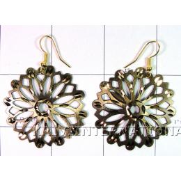 KELL11005 Latest Fashion Jewelry Disc Earring