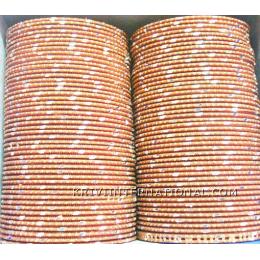 KKKT06B41 8 dozen bangles with mirror handiwork