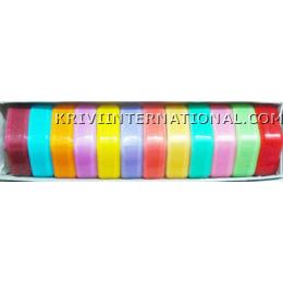 KKKT10034 Hexagonal acrylic broad bangles with glitter handiwork