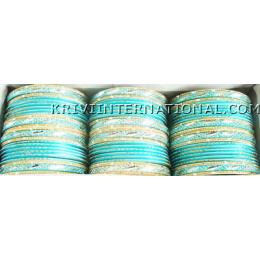 KKKT10045 Metallic bangle sets with 2 dozen bangles each