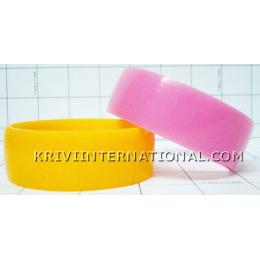 KKLK01C36 Acrylic bangle in solid colour