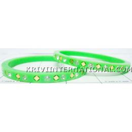 KKLK03043 A pair of excellent quality plastic bangles