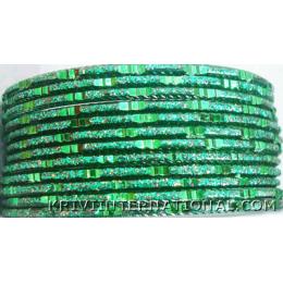 KKLK03A02 Package of 12 Metallic Bangles