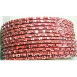 KKLK03F03 Package of 12 Metallic Bangles