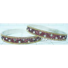 KKLK04C03 Single Pair of Lac bangles