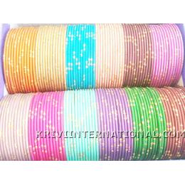 KKLK06016 12 dozen metallic bangles in 12 different colours