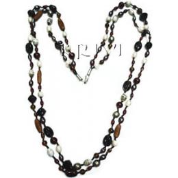 KNKR06005 Beaded And Stone Jewelry Necklace