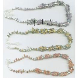 KNKR06013 Cut Stone Imitation Jewelry Necklace