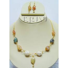 KNKR08008 Exotic Wholesale Costume Jewelry Necklace Set