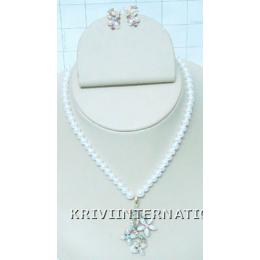 KNKT06008 Indian Jewelry Necklace Earring Set