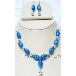 KNKT06021 Bollywood Style Necklace Earring Set