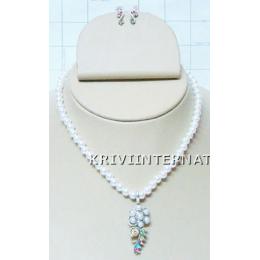 KNKT06027 Bollywood Style Necklace Earring Set